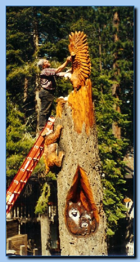 1-42 eagle with wings up, attached